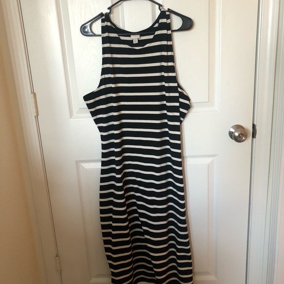 Striped midi dress- xxl - Picture 3 of 5